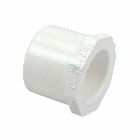 AMERICAN IMAGINATIONS 2 in.x 1.5 in. Beige Plastic PVC Bushing AI-38195